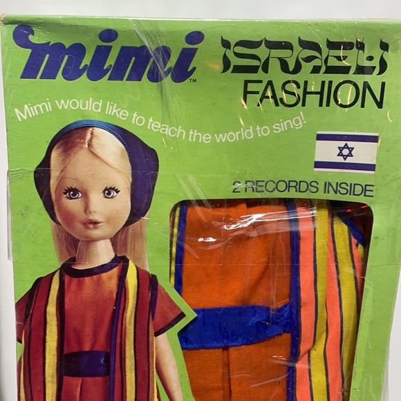 Vintage 1973 Mimi the Singing Doll Two Outfits and records! New Old Stock! NOS - Picture 6 of 13
